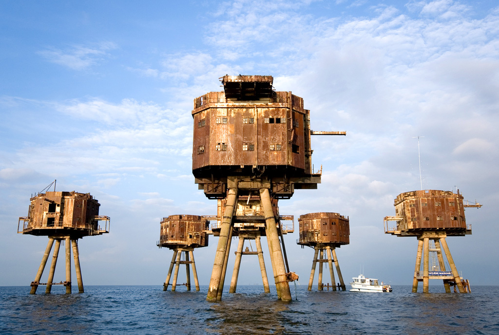 The Maunsell Sea Forts 1 Морские форты Манселла