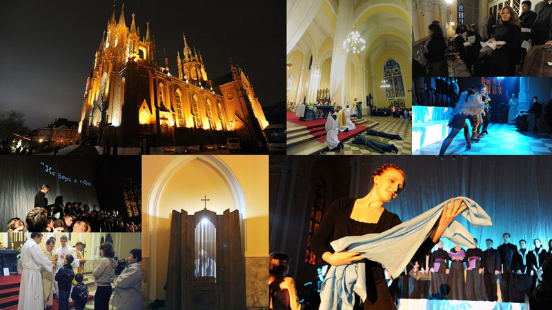 select17 Один вечер из жизни Римско Католического кафедрального собора в Москве