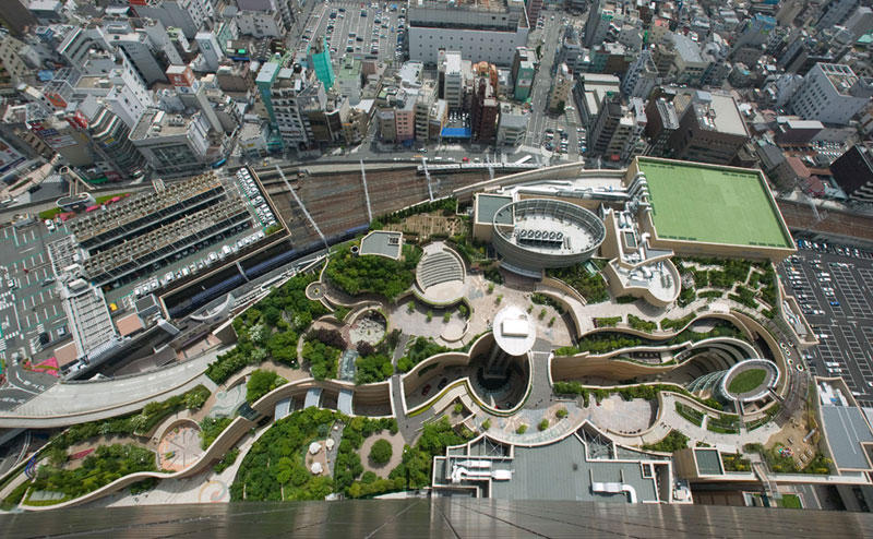 8urovnenipark 2 8 уровневый парк на крыше в Осаке