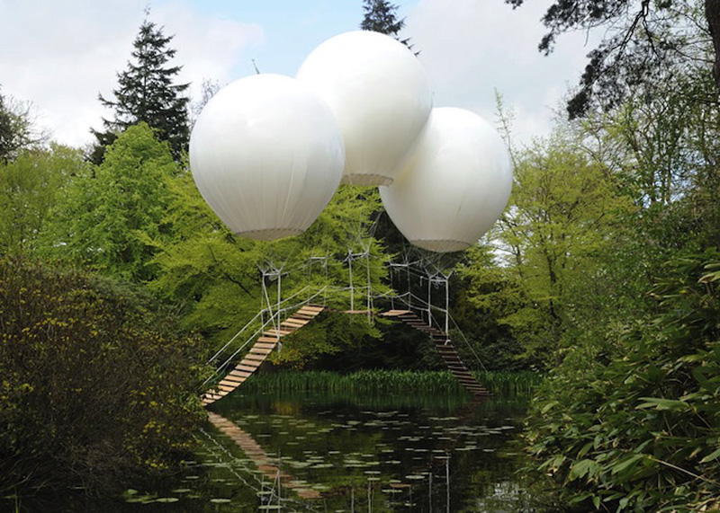 Three Giant Balloons 2 Подвесной мост на трех воздушных шарах