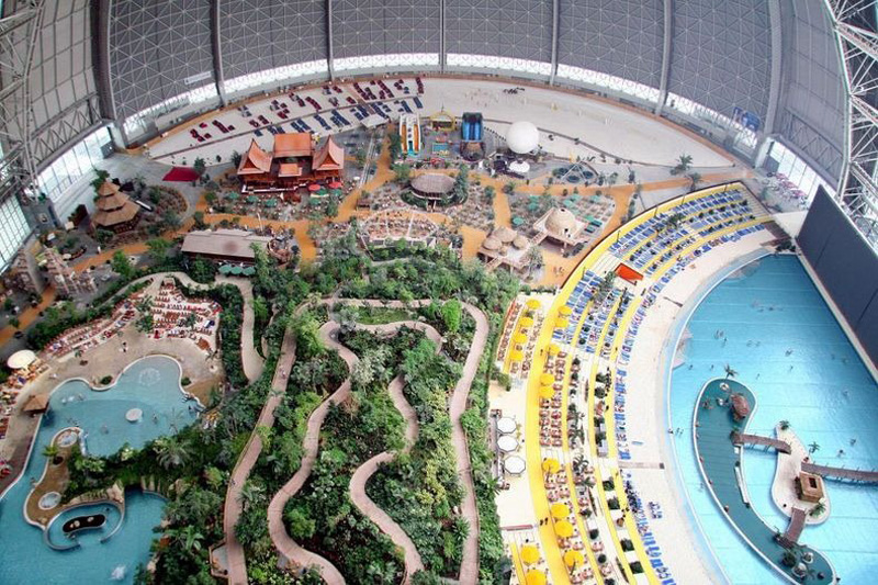 Tropical Island Resort 1 В Германии открыт крупнейший в мире крытый тропический курорт