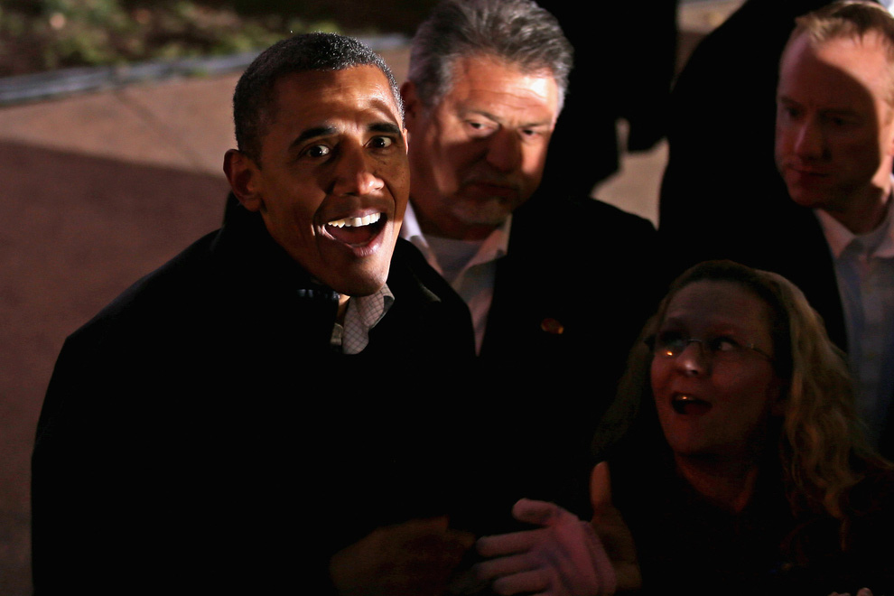 Эмоциональный Барак Обама - фото 13