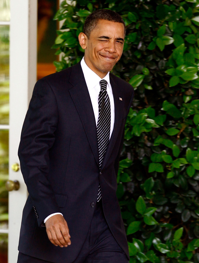 Эмоциональный Барак Обама - фото 45
