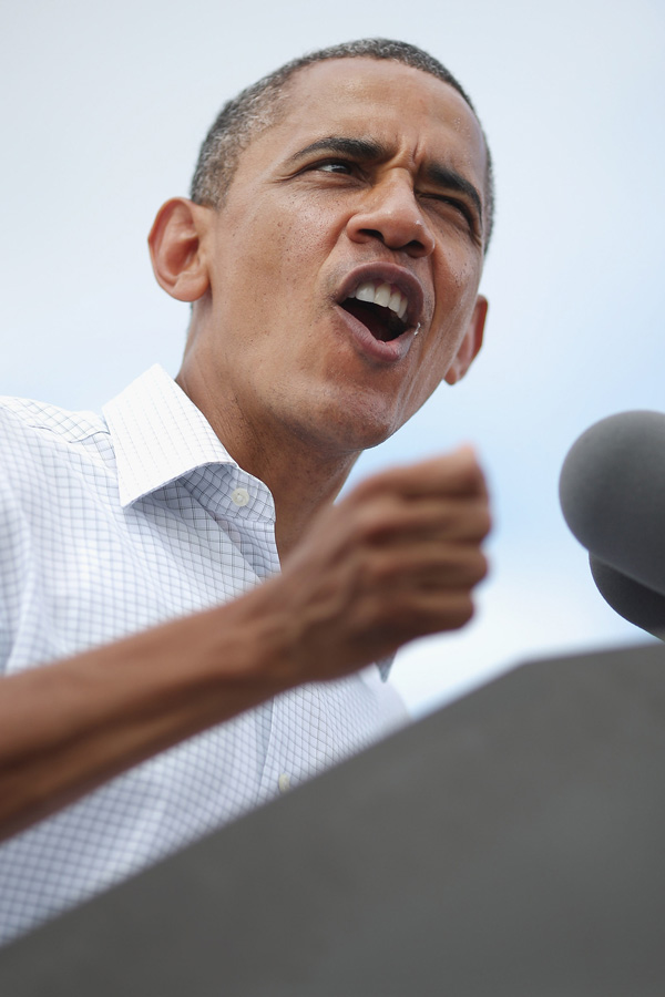 Эмоциональный Барак Обама - фото 10