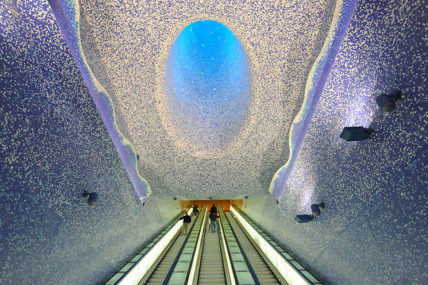 metrostations 1 Самые впечатляющие станции метро в Европе