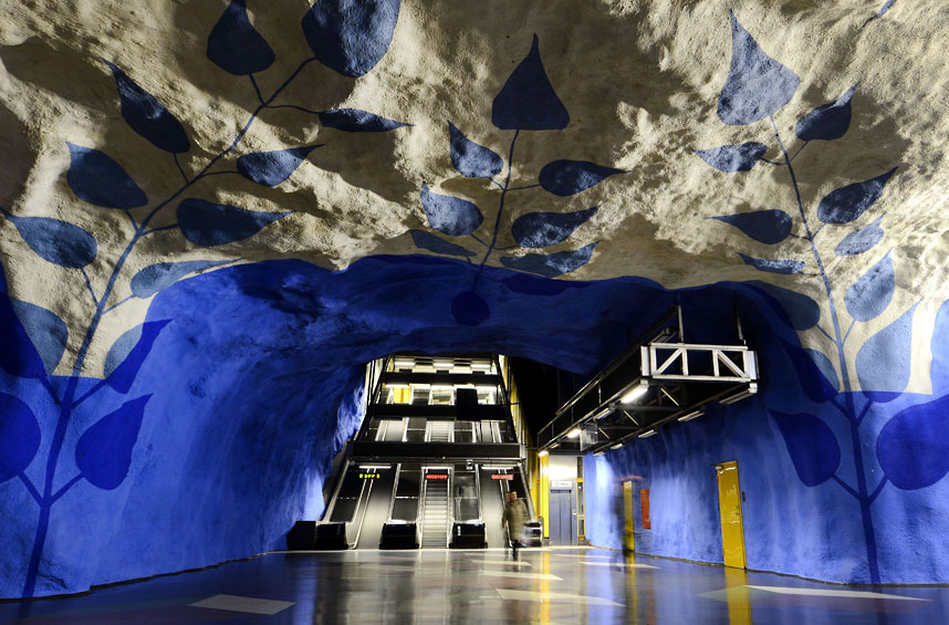 metrostations 22 Самые впечатляющие станции метро в Европе