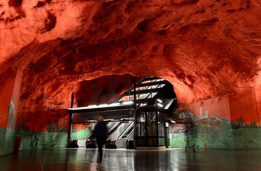 metrostations 3 Самые впечатляющие станции метро в Европе