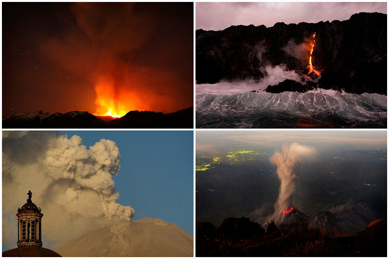 TEMP43 Вулканическая активность в 2012 году