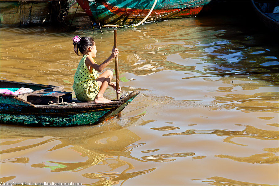  Жизнь на озере Тонлесап в Камбодже - фото 22