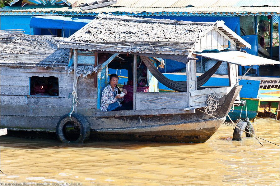  Жизнь на озере Тонлесап в Камбодже - фото 39