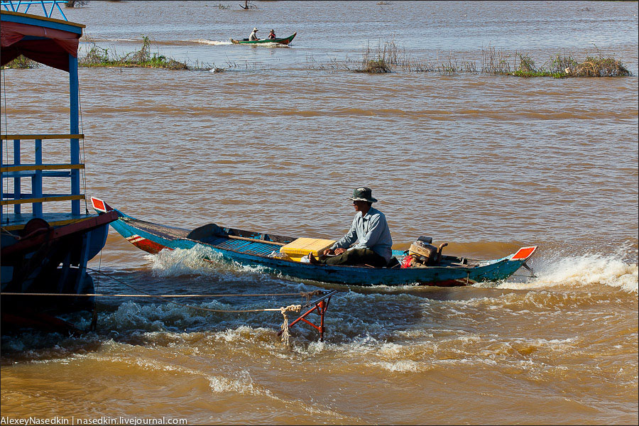  Жизнь на озере Тонлесап в Камбодже - фото 40