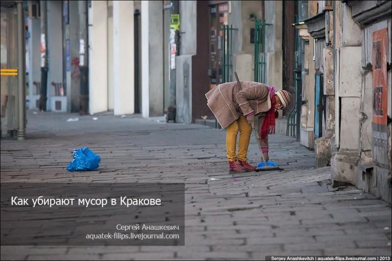 Krakow00 800x533 Как убирают мусор в Кракове