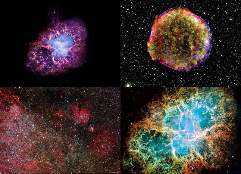 TEMP75 Остатки от вспышек сверхновых звезд