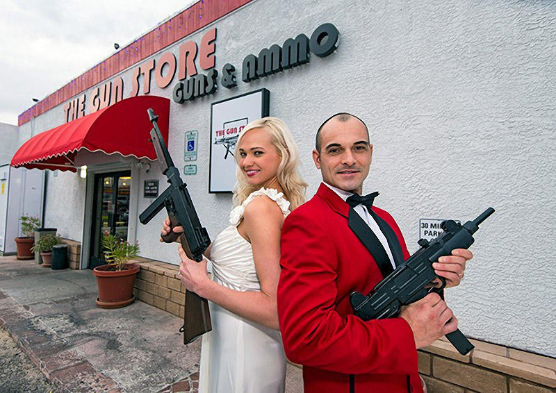 shotgunwedding01 Вооруженные свадьбы в Лас Вегасе