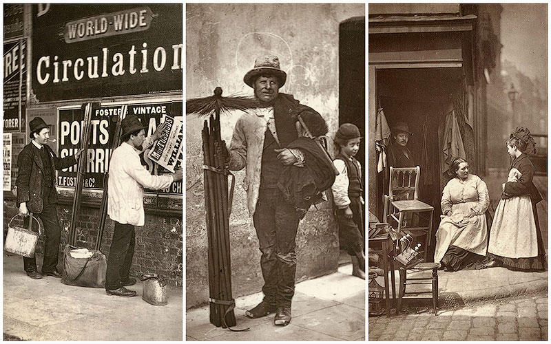 BIGPIC29 Уличная жизнь Лондона в 1876 1877 гг.