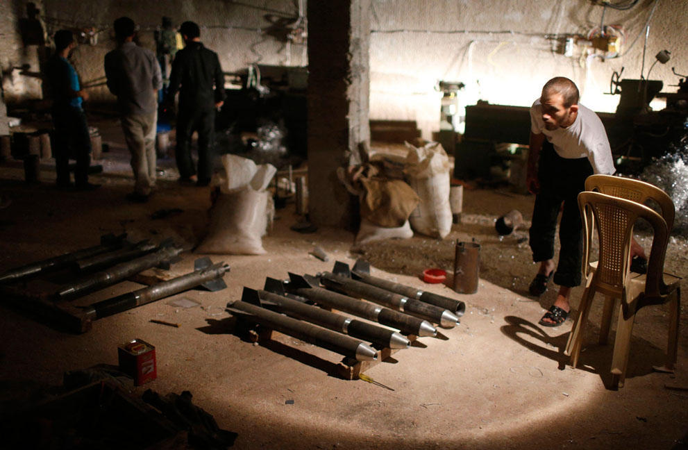 samodelnieorujiya 14 Самодельное оружие сирийских повстанцев