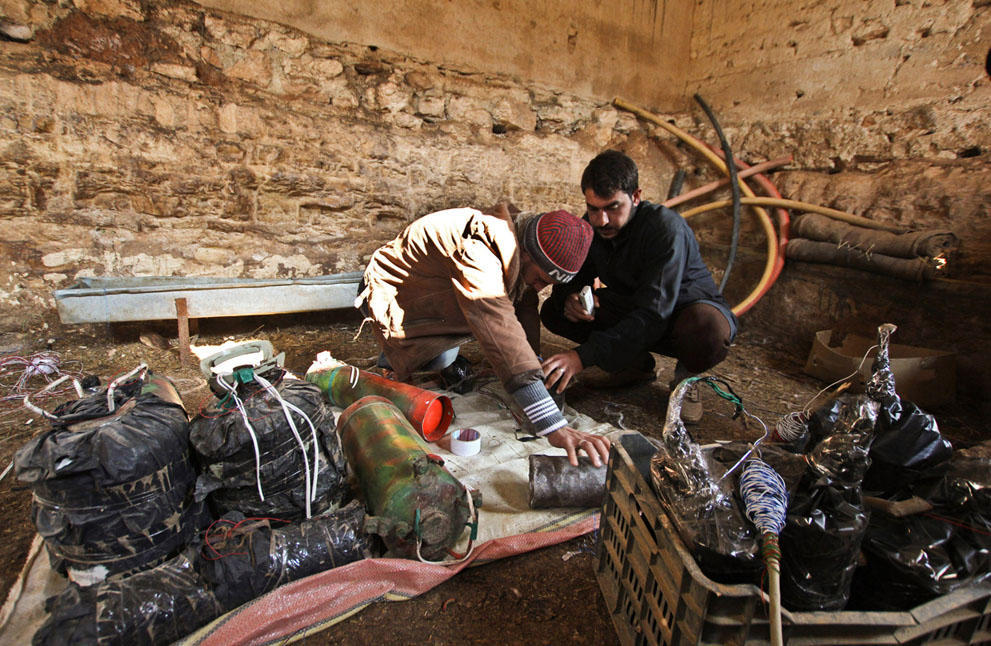 samodelnieorujiya 16 Самодельное оружие сирийских повстанцев
