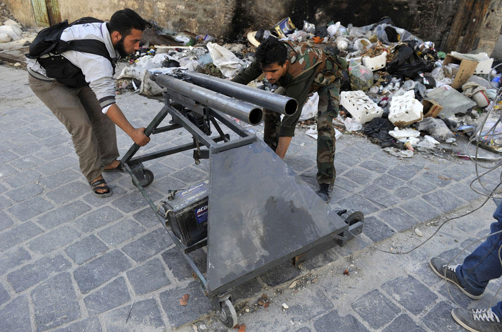 samodelnieorujiya 34 Самодельное оружие сирийских повстанцев