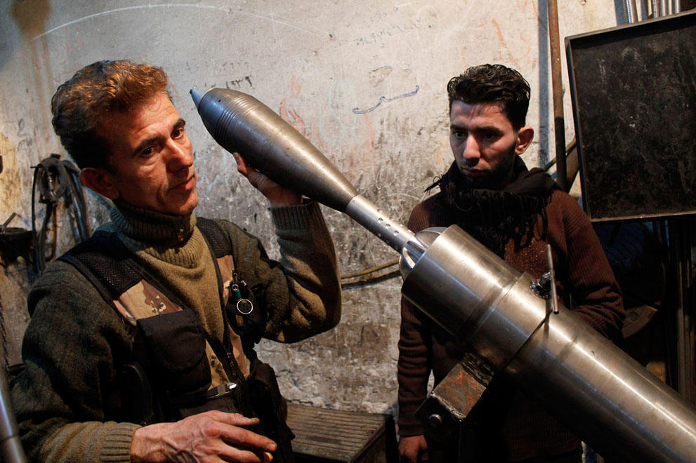 samodelnieorujiya 6 Самодельное оружие сирийских повстанцев