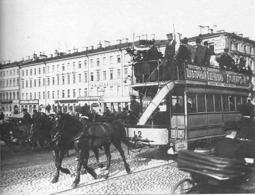 sbppubtransp03 Транспорт Санкт Петербурга начала 20 века