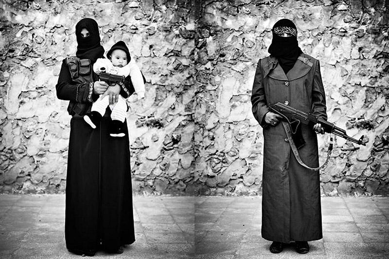 BIGPIC62 Женщины воины Свободной сирийской армии