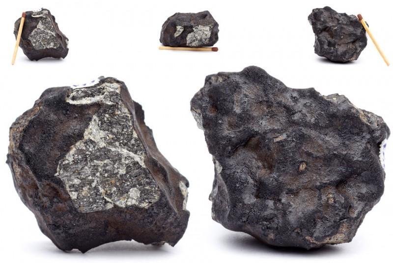 fotosesiyameteorita 1 800x536 Первые студийные фотографии Челябинского метеорита «Чебаркуль»
