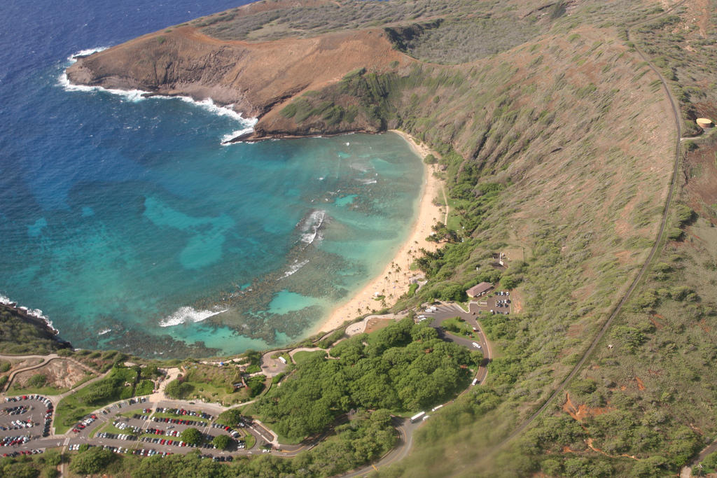  Земной рай   гавайский пляж внутри древнего кратера
