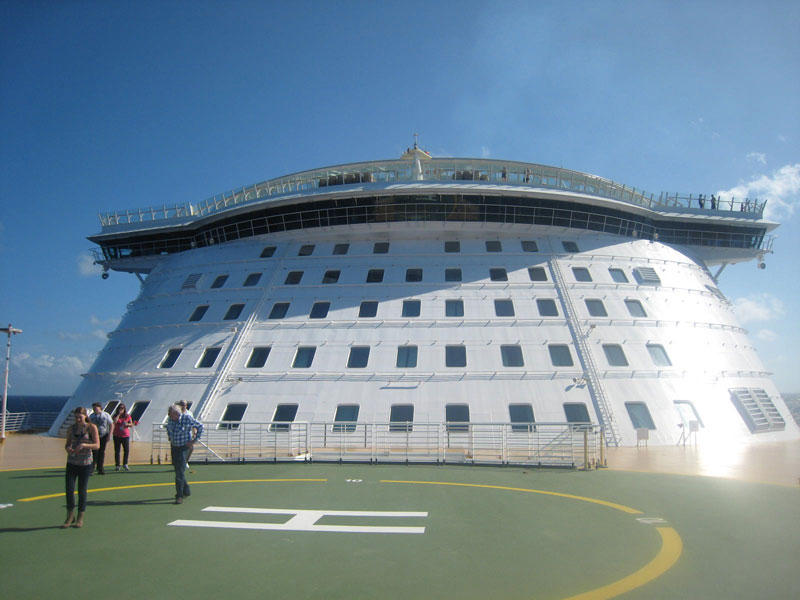 AllureoftheSeas16 «За кулисами» самого большого круизного лайнера в мире