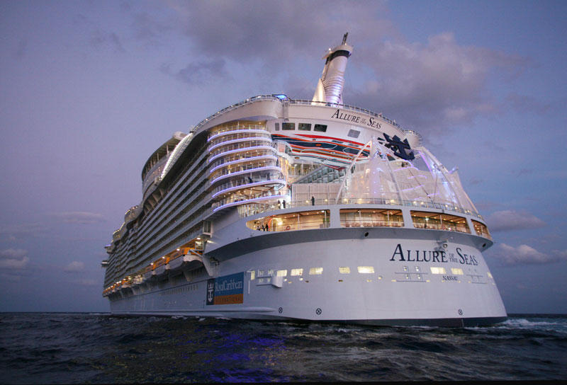 AllureoftheSeas36 «За кулисами» самого большого круизного лайнера в мире