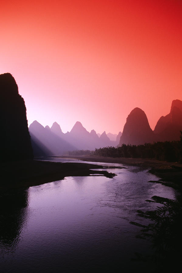 Riverof04 Красивые пейзажи китайской реки поэтов и художников