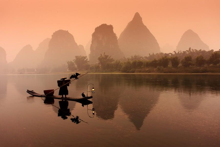 Riverof05 Красивые пейзажи китайской реки поэтов и художников