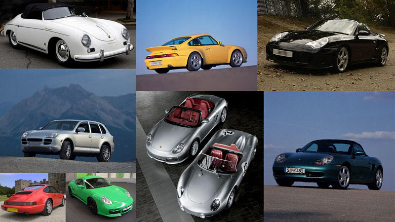 porshe Лучшие архивные модели Porsche