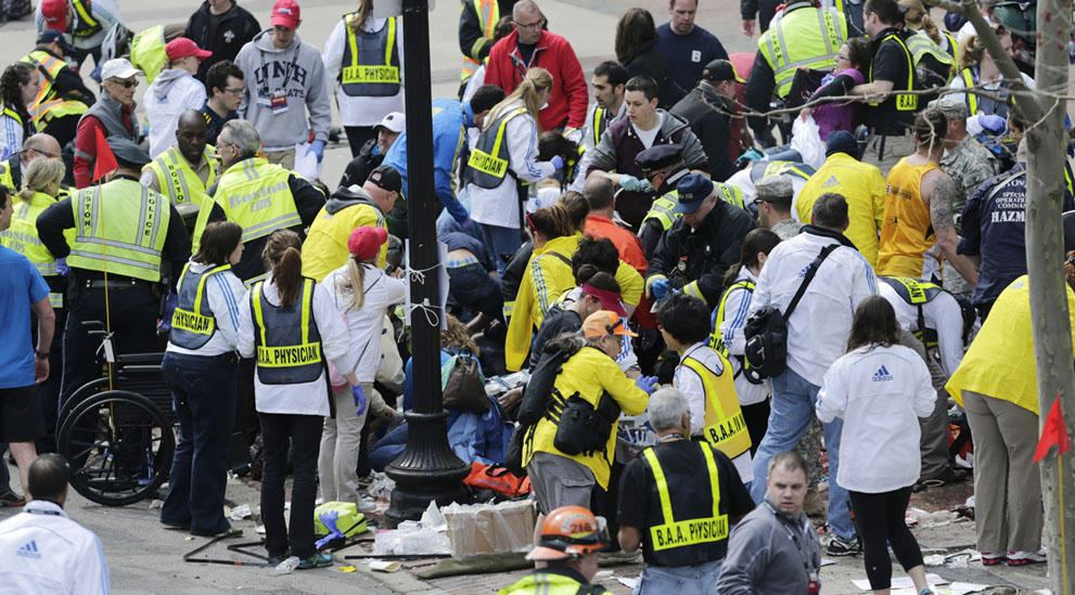 s b05 09 Взрыв на марафоне в Бостоне   первый теракт в США после 9/11