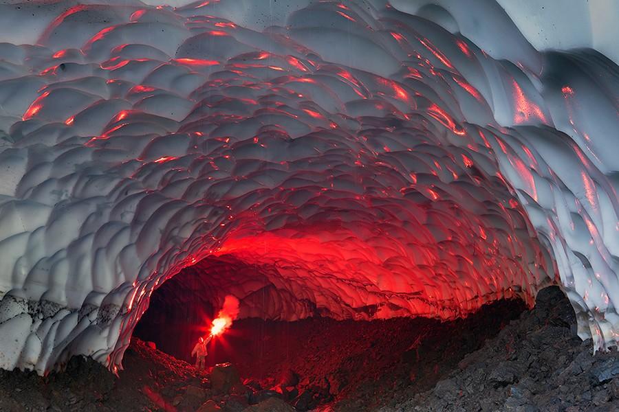 snowcaves01 Снежные пещеры Камчатки