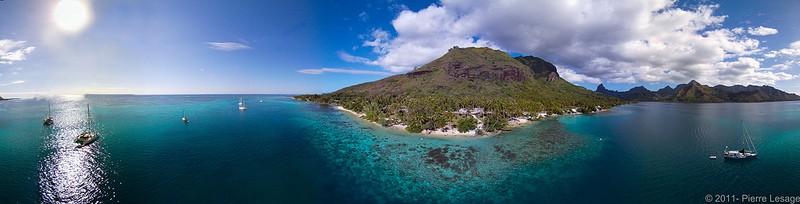Polynesianparadise15 Полинезийский рай с высоты воздушного змея
