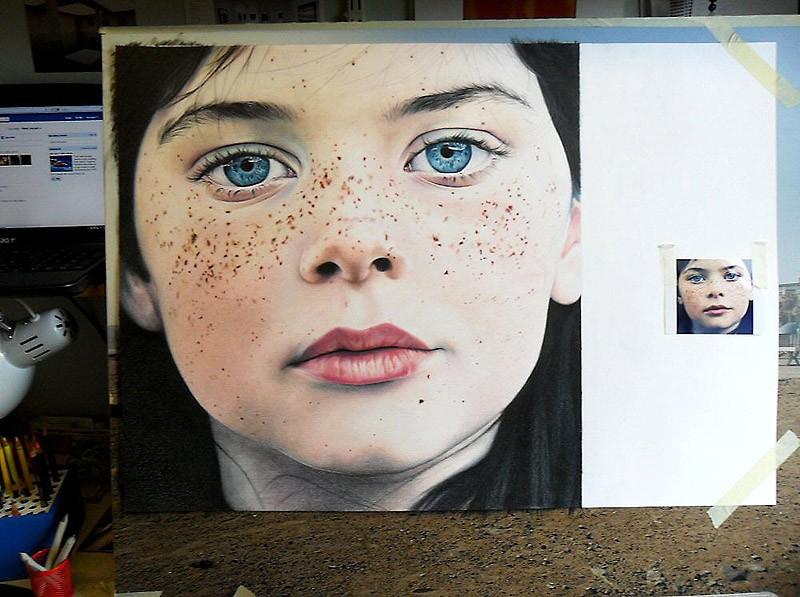 drawings36 Incredibly realistic paintings like photographs