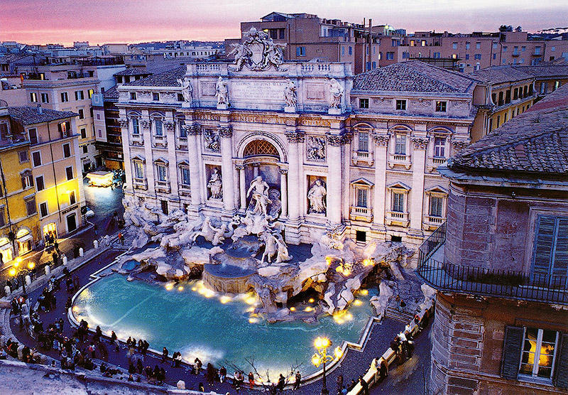 Рим 10 мест, где можно загадать желание, и оно исполнится