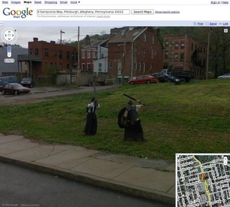 wtfgoogle16 25 самых неожиданных снимков сервиса Google Street View