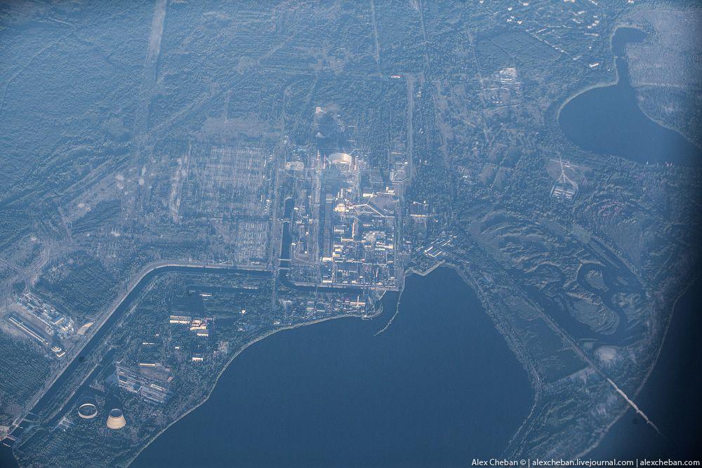 chernobyl10 Призрак Чернобыля августовским утром: взгляд сверху