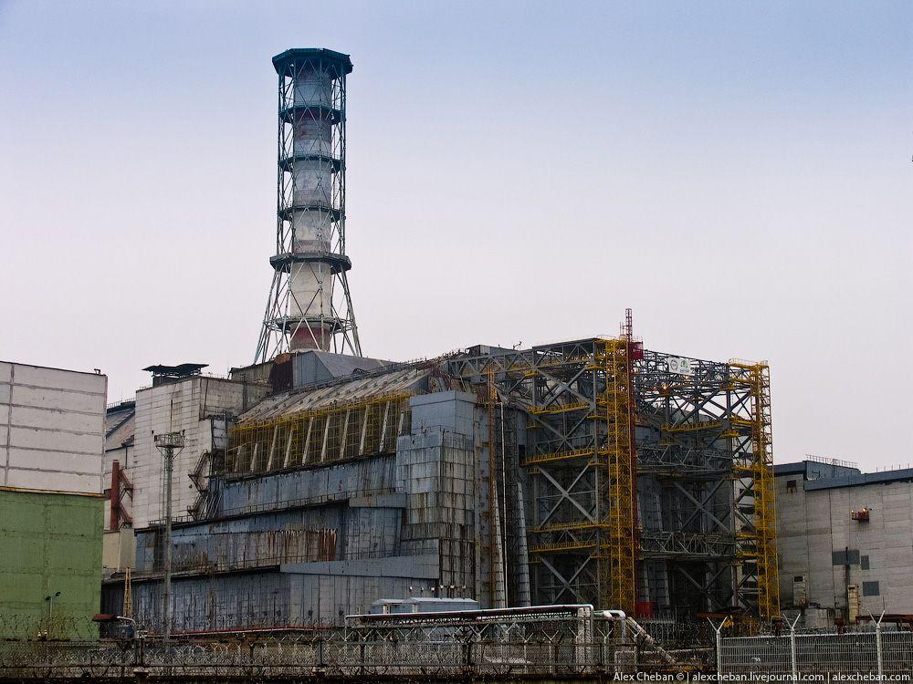 chernobyl14 Призрак Чернобыля августовским утром: взгляд сверху