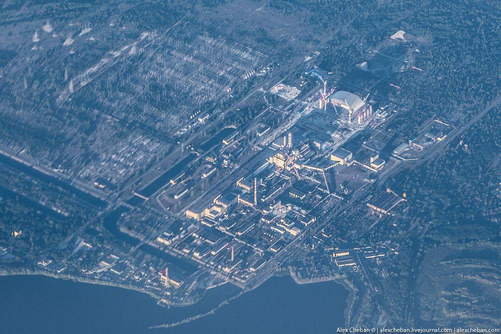 chernobyl16 Призрак Чернобыля августовским утром: взгляд сверху