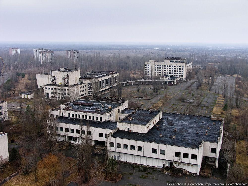 chernobyl22 Призрак Чернобыля августовским утром: взгляд сверху