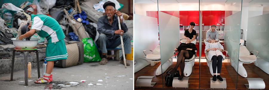 poorich02 Социальные контрасты Китая: бедные и богатые