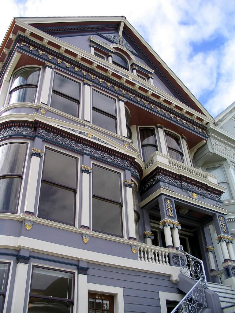 Steiner06 Яркая достопримечательность Сан Франциско: викторианские дома Painted Ladies