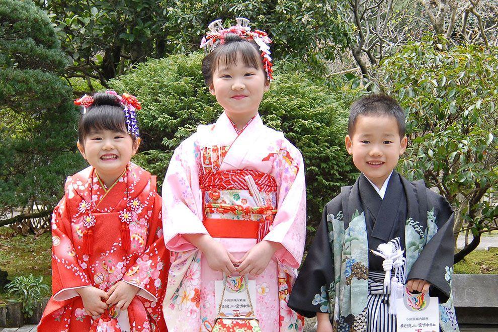 Shichi Go San 01 Самые обаятельные малыши на празднике детей в Японии