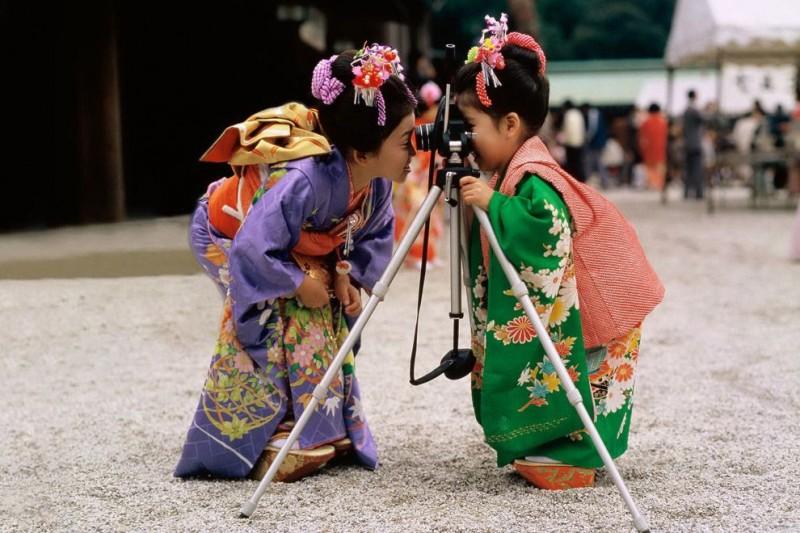 Shichi Go San 12 800x533 Самые обаятельные малыши на празднике детей в Японии