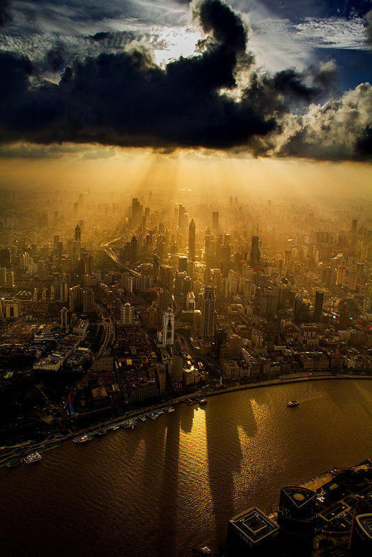 skyscrapers02 Шанхай глазами крановщика