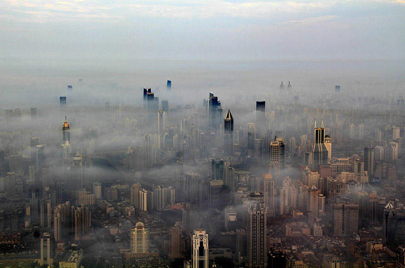 skyscrapers03 Шанхай глазами крановщика