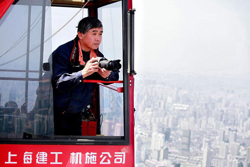 skyscrapers10 Шанхай глазами крановщика