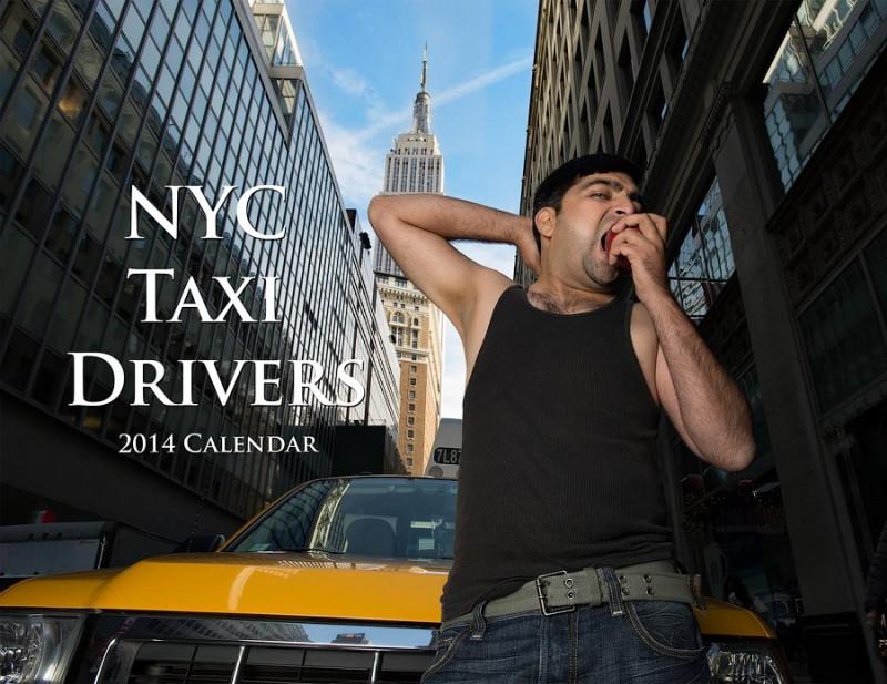 nyt01 800x617 Нью йоркские таксисты снялись для антигламурного календаря